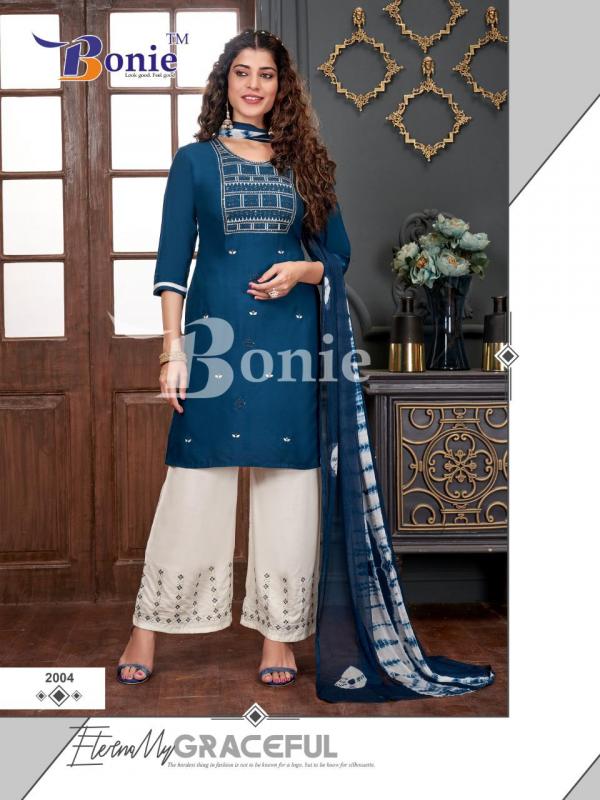 Bonie Stuti 2 Fancy Designer Rayon Readymade Collection